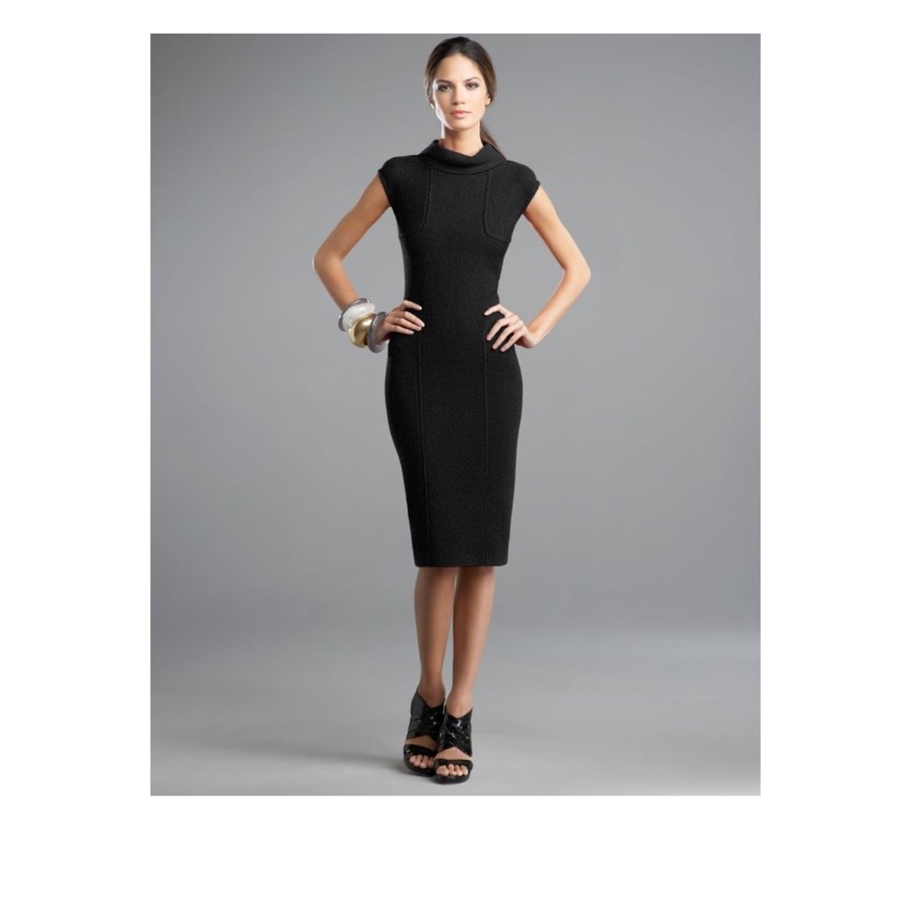 St John Purple Sleeveless Dress